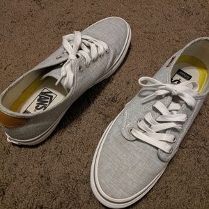 Gray Ortholite Vans